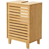 [en.casa] Waschbeckenunterschrank Iveland 60x40x30cm Bambus