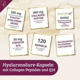 Cellufine Hyaluronsäure Kapseln 120 St.