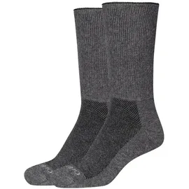 CAMANO Diabetiker Crew Funktionssocken 0008 - anthracite 43-46