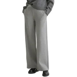 Marc O'Polo "aus Organic Cotton-Mix", Damen, Gr. 36, Normalgrößen, light grau, Obermaterial: 91% Baumwolle, 8% Polyester, 1% Elasthan, unifarben, loose fit, Hosen Jerseyhose
