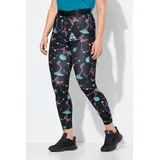 Ulla Popken Leggings in schwarz | Gr.: 50-52