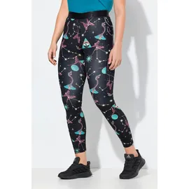 Ulla Popken Leggings in schwarz | Gr.: 50-52