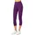 Merry Style Damen Leggings 3/4 Capri Leggings aus Viskose MS10-144 (Pflaume, S)