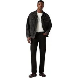 Levi's 502 Jeans Tapered Fit in schwarzem Nightshine W34 / L36