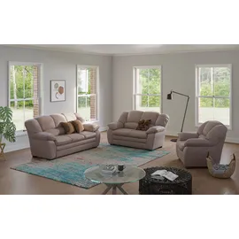 Cotta Couch Leder 2-Sitzer + 2,5-Sitzer Braun