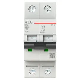 AEG Busch-Jaeger 2CDS252088R0165 Elfaplus 6kA B16A 2P ...