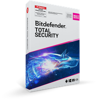 BitDefender Total Security 2020 3 Jahre Vollversion 5 Geräte ESD Win Mac Android iOS