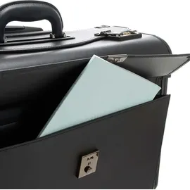 d & n d&n Business & Travel 2-Rollen Pilotentrolley 48 cm schwarz
