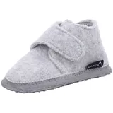 Nanga Leila Baby Hausschuh Klett EUR 19 grau Größe EU