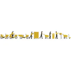 Figuren-Themenwelt Post Modell von Noch 1:87
