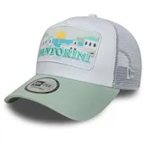 New Era NE Summer Trucker Adjustable Santorini Weiß Mint, Size:OneSize - Einheitsgröße