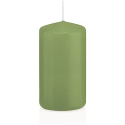 Wiedemann Kerzen Stumpenkerzen Pastell Grün Aloe Vera Ø 98 x 200 mm, 6 Stück