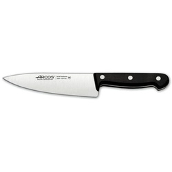 Arcos Serie Universal - Kochmesser - Klinge Nitrum Edelstahl 155 mm - HandGriff Polyoxymethylen (POM) Farbe Schwarz