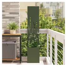 vidaXL Garten Sichtschutz-Leinwand Olivgrün 32 x 140 cm