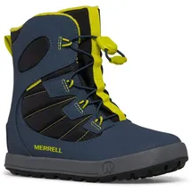 Merrell Snow Bank 4.0 WTRPF Schneestiefel, Marineblau, 30 EU