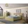 Gami Einzelbett Sofia 217 x 207 x 99 cm Eiche goldfarben gold