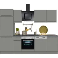 OPTIFIT Küchenzeile Bern 270 cm grau
