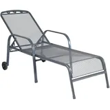 Greemotion Toulouse 189 x 74 x 57 cm eisengrau inkl. Rollen