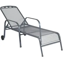 Greemotion Toulouse 189 x 74 x 57 cm eisengrau inkl. Rollen