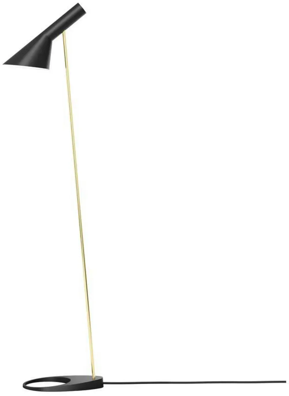 Stehleuchte Louis Poulsen, AJ, Weiß, für Wohnzimmer, Metall, Design - 17.8 - 130