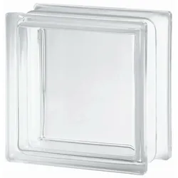 Glassblocks Glasbaustein klar 19x19x8 cm glanz CL1908C