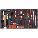 VIGOR Zangen, Hammer, Meißel Satz, für SeriesXL, V5638N, 29-teilig