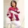 Classic Basics Strickpullover gemustert Altrosa 44