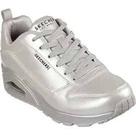 SKECHERS Uno Galactic Gal Off White Duraleather / Jersey 38