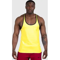 Herren Stringer Top Pat Gelb GELB S