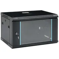 VidaXL 6U Netzwerkschrank Wandmontage 19" IP20 600x450x375 mm