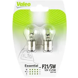VALEO Glühlampe, Brems-/Schlusslicht Rückfahrleuchte Nebel-/Schlusslicht Park-/Positionsleuchte Tagfahrleuchte Blinkleuchte Nebelschlussleuchte Positi