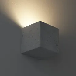 Beton-Wandleuchte Korytko voll