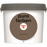 Alpina Pure Farben Wandfarbe nussbraun 2,5 L