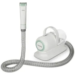 PAW400 H.Koenig Staubsauger, Haarschneidemaschine für Haustiere, für Hunde und Katzen, Staubsauger, Mähen und Bürste, 9 Zubehörteile