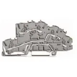 WAGO GmbH& Co. KG Installationsetagenklemme 4mm2 L/L/PE grau