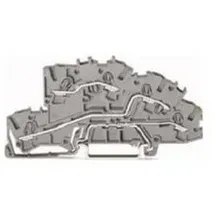 WAGO GmbH& Co. KG Installationsetagenklemme 4mm2 L/L/PE grau