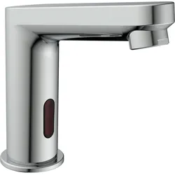 Schütte Waschtischarmatur VITAL, Wasserhahn mit Sensor, Mischbatterie Waschbecken, Waschbecken Armaturen in Chrom