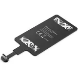 Hama Induktions-Ladeadapter 800mA Receiver Micro-USB 178242 Ausgänge Micro-USB-Stecker Schwarz - Schwarz