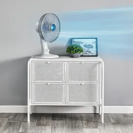 Rowenta VU2740F0 Turbo Silence Extreme+ 35 cm Tischventilator Weiß