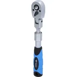 BRILLIANT TOOLS 1/4" Teleskop-Umschaltknarre mit flexibelem Kopf (175 - 225 mm)