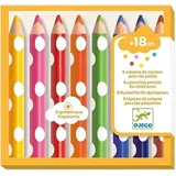 Djeco Farben 3-6 Jahre 8 colouring pencils for little ones