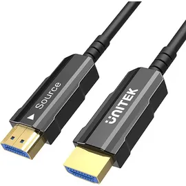UNITEK C11072BK-30M Optic Cable HDMI 2.0 (0.30 m, HDMI, Video Kabel