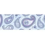 Transparentpapier 115g/qm A4 VE=25 Blatt Paisley blau