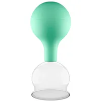PULOX Schröpfglas aus Echtglas grün 52mm 1 St