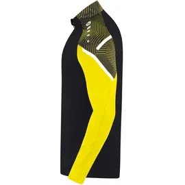Jako Performance Ziptop Herren schwarz/soft yellow S
