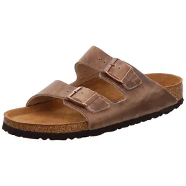 Birkenstock Arizona Birko-Flor schmal dunkelbraun 39