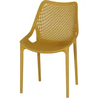 Siena Garden District Stapelsessel 50 x 60 x 81 cm gelb