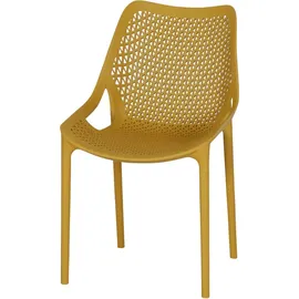 Siena Garden District Stapelsessel 50 x 60 x 81 cm gelb