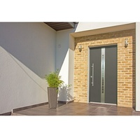 Splendoor Haustür Thermodoor PLUS SP20A  (110 x 210 cm, DIN Anschlag: Links, Anthrazitgrau Feinstruktur)