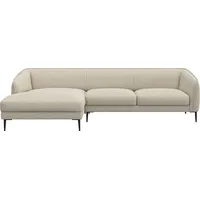 FLEXLUX Ecksofa Belle Designsofa, L-Form, B/T 288/149 cm, Skandinavisches Design, In hochwertiger Verarbeitung grün